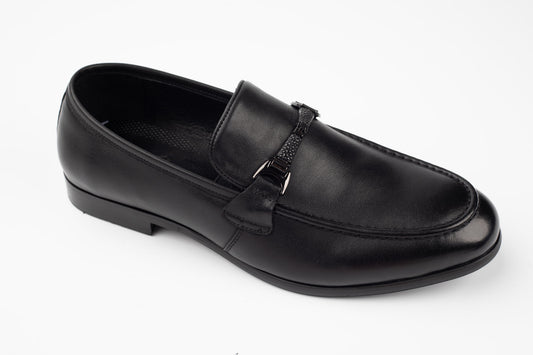 Pantofi bărbați piele naturală JOHAN 8122-22 Negru