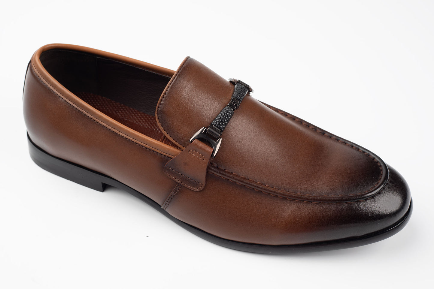 Pantofi bărbați piele naturală JOHAN 8122-22 Maro