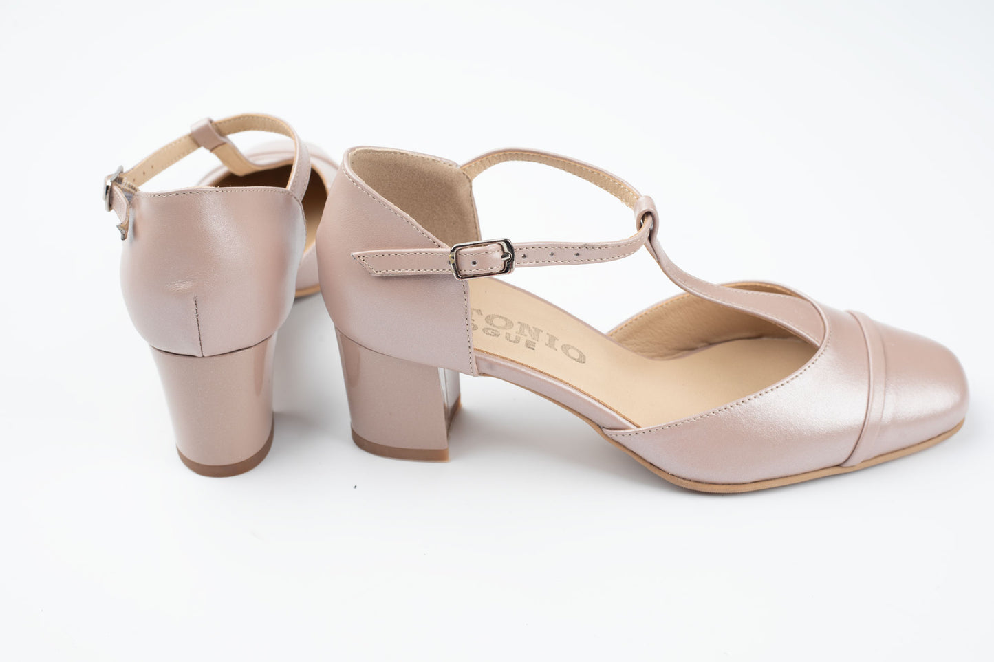 Pantofi damă piele naturală Antonio 7337 Grej