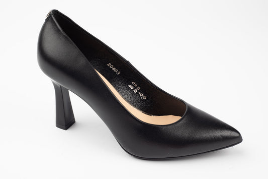 Pantofi damă piele naturală SALA 20403 Negru box