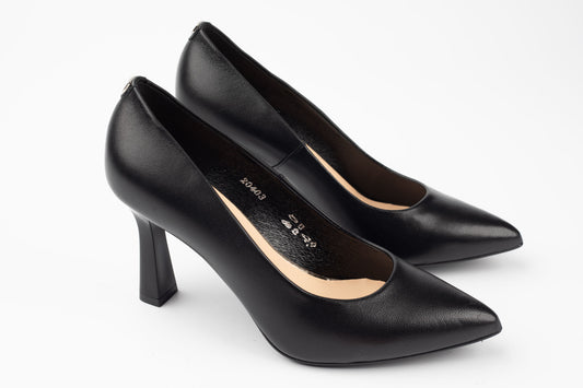 Pantofi damă piele naturală SALA 20403 Negru box