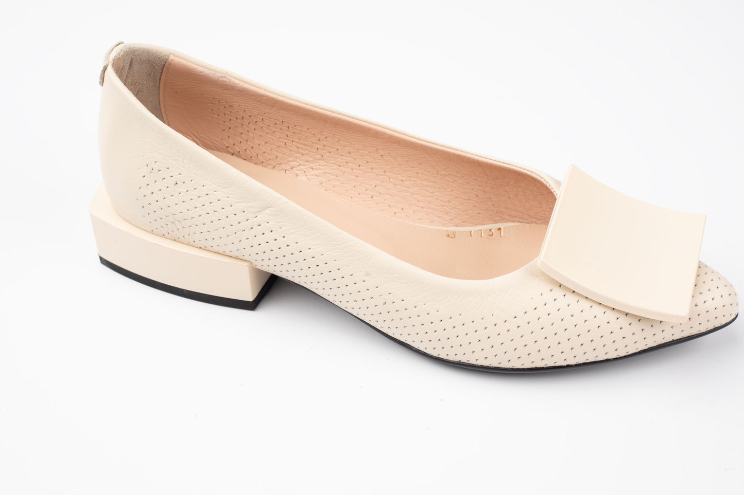 Pantofi damă piele naturală DOGATI 1131 crem