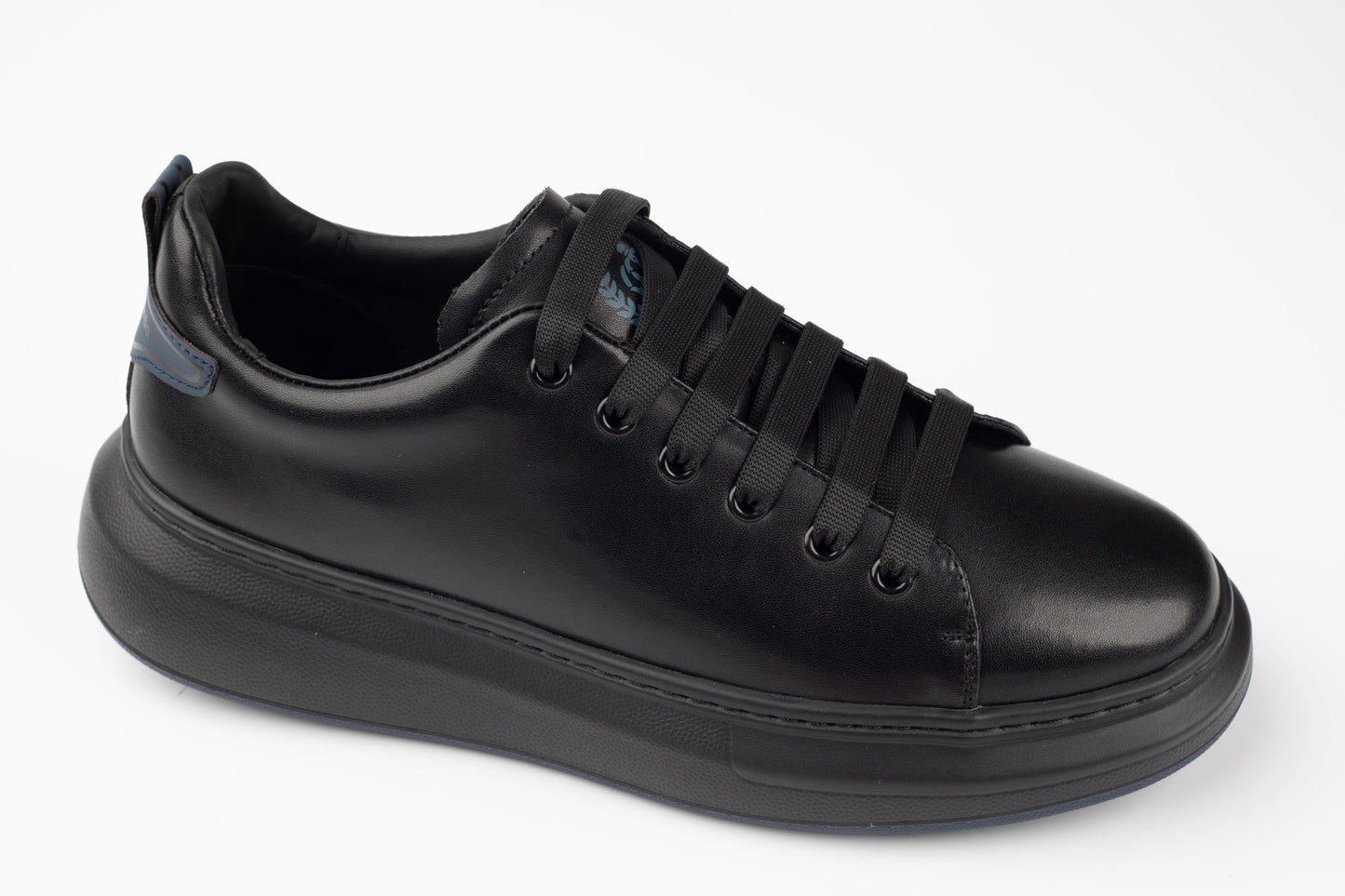 Pantofi bărbați casual FRANCO GERARDO 51191 Negru+blue