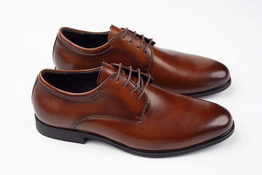 Pantofi bărbați piele naturală JOHAN 230-257 Maro