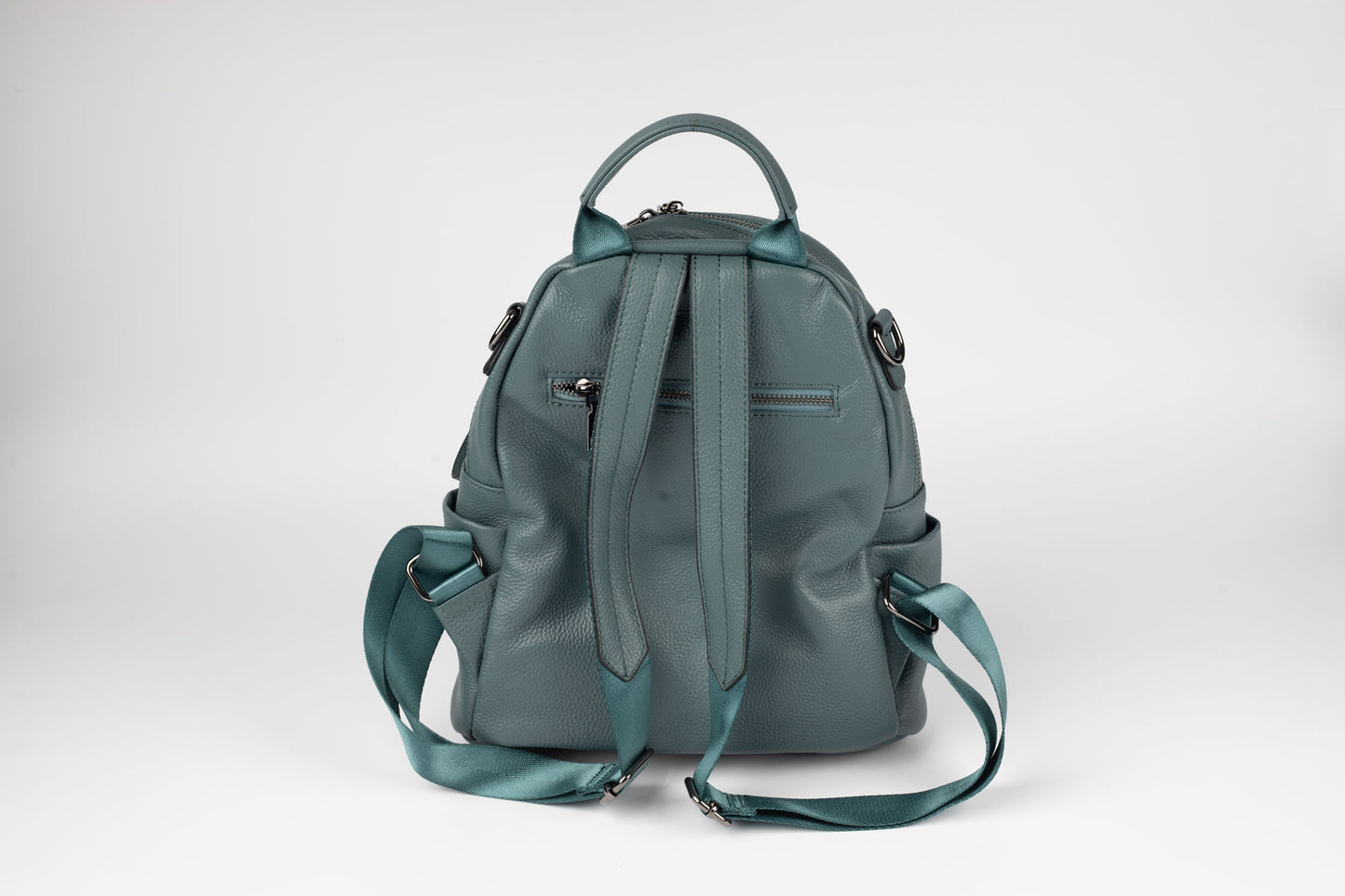 Rucsac din piele naturală FENIX FASHION 7777 BLUE