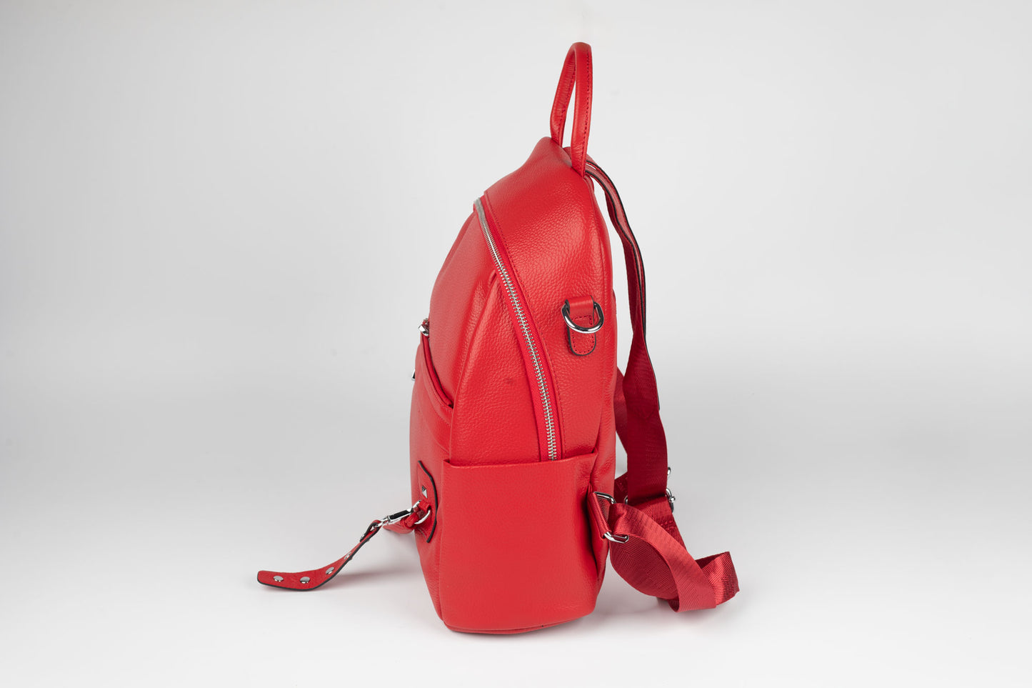 Rucsac din piele naturală FENIX FASHION 81518 WINE