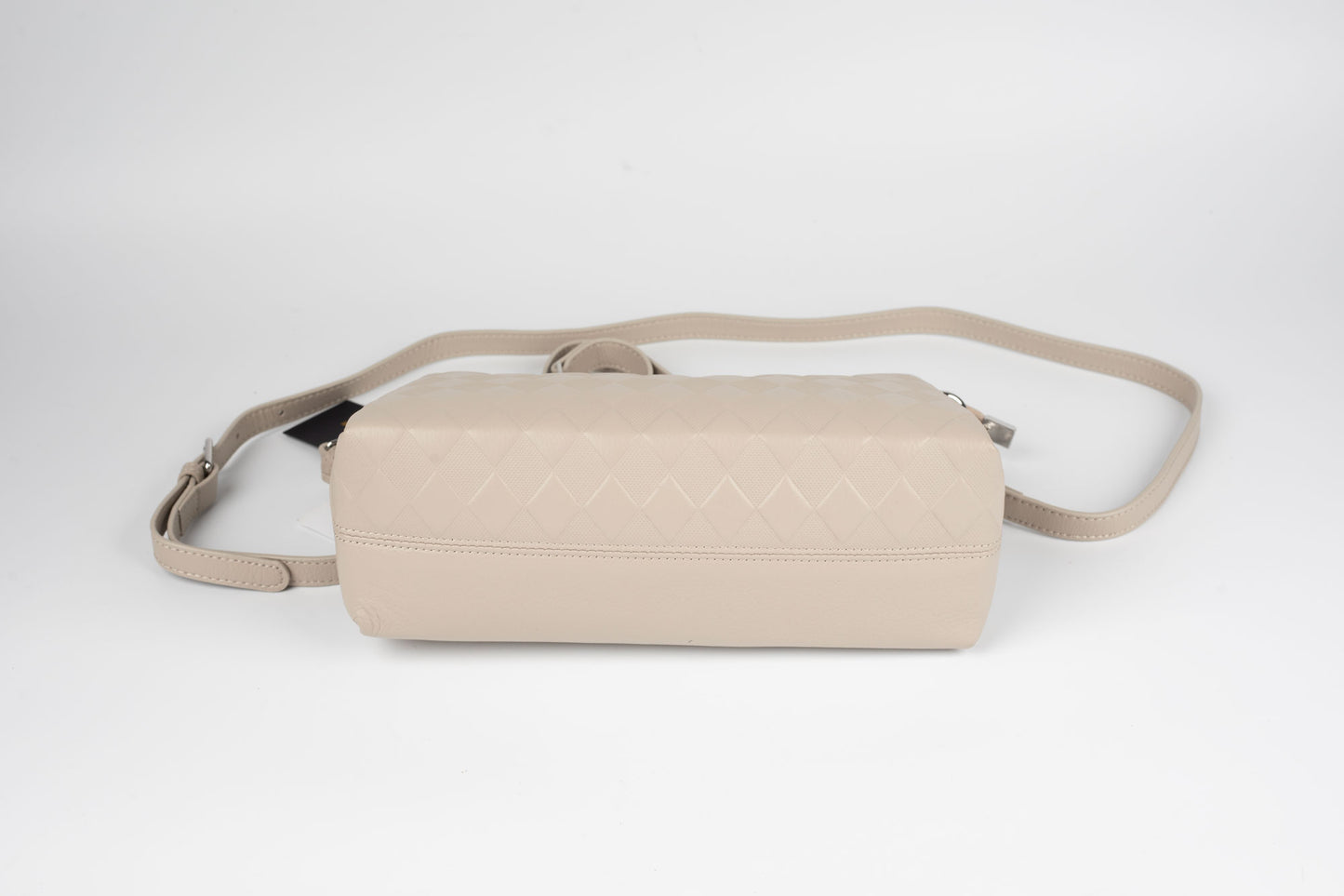 Geanta din piele naturală FENIX FASHION 8583 GREY