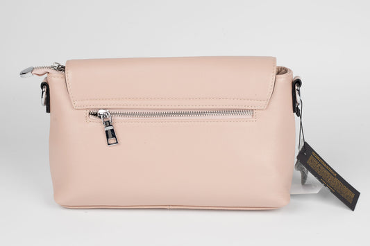 Geanta din piele naturală FENIX FASHION 8219 PINK