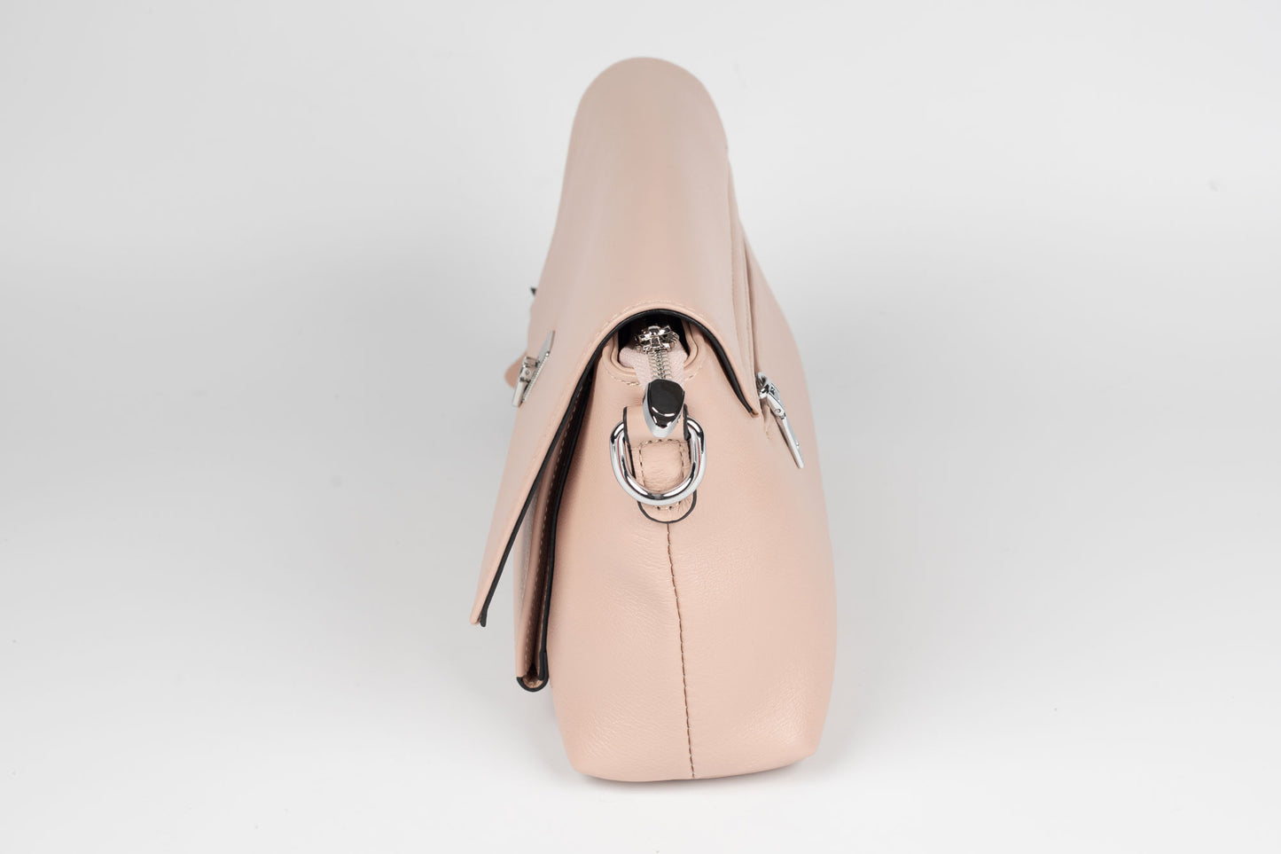 Geanta din piele naturală FENIX FASHION 8219 PINK