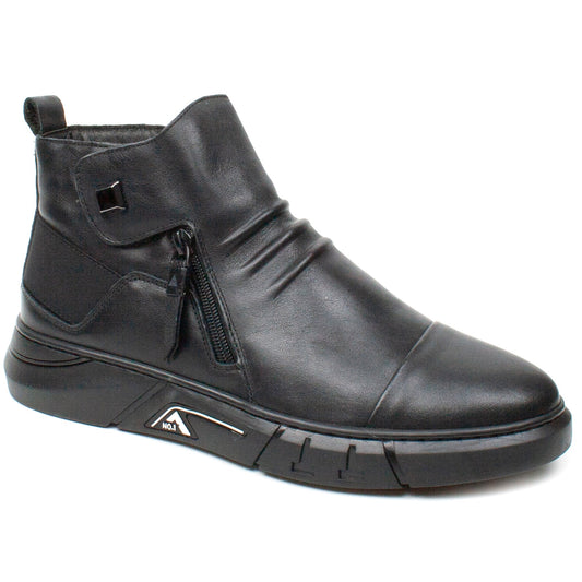 Ghete barbati piele naturala FRANCO GERARDO Sport 04 N