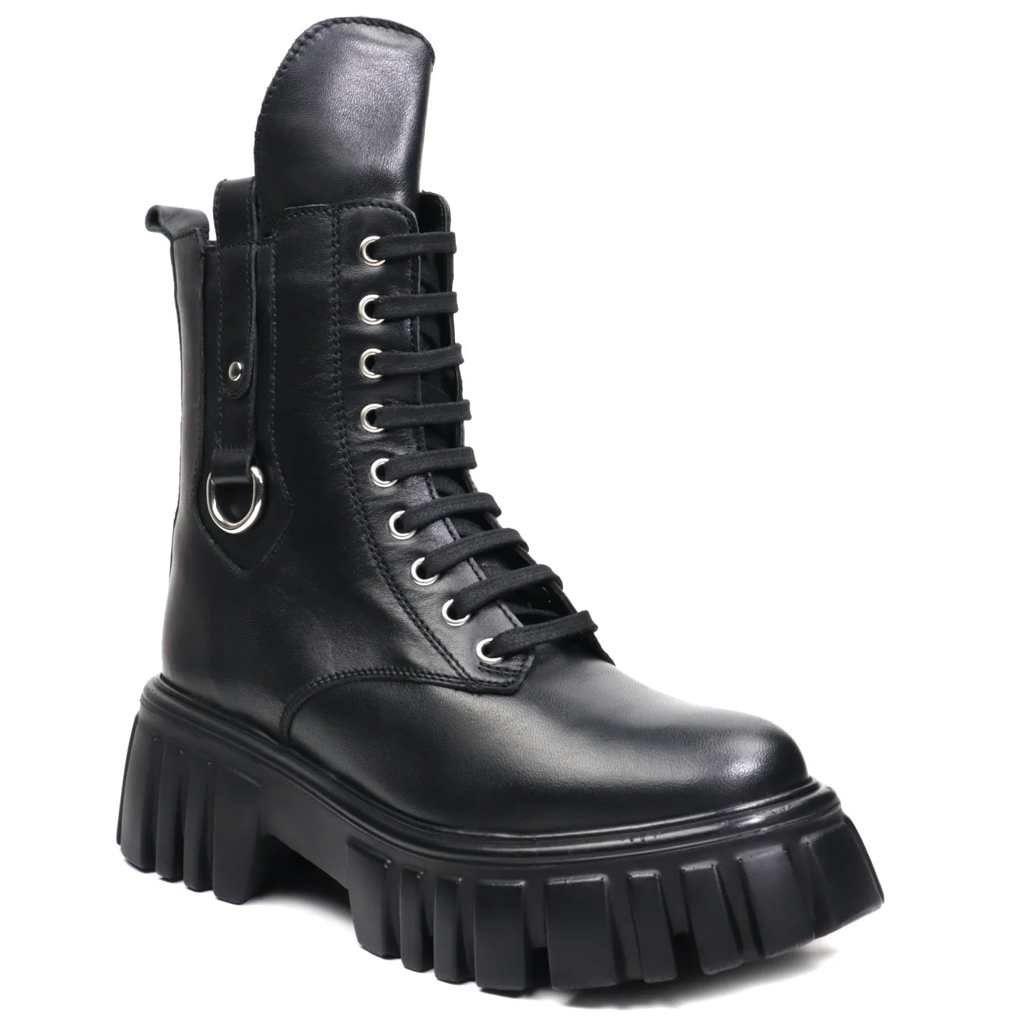 Ghete dam piele naturala ANNA VIOTI 4408 N box