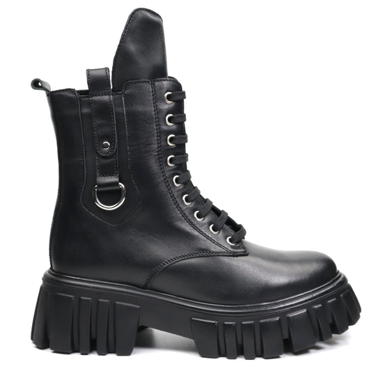 Ghete dam piele naturala ANNA VIOTI 4408 N box