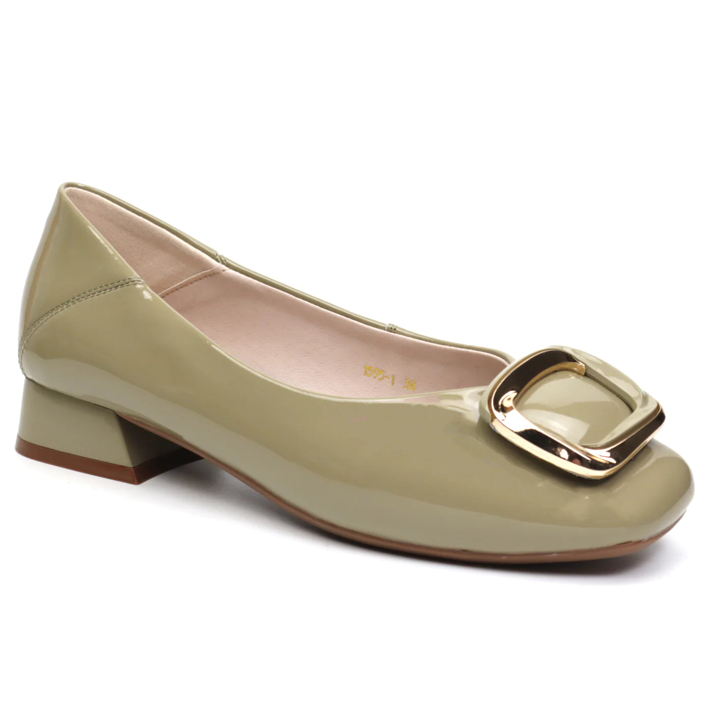 Pantofi dama casual piele naturala FORMAZIONE 1595 Verde lac