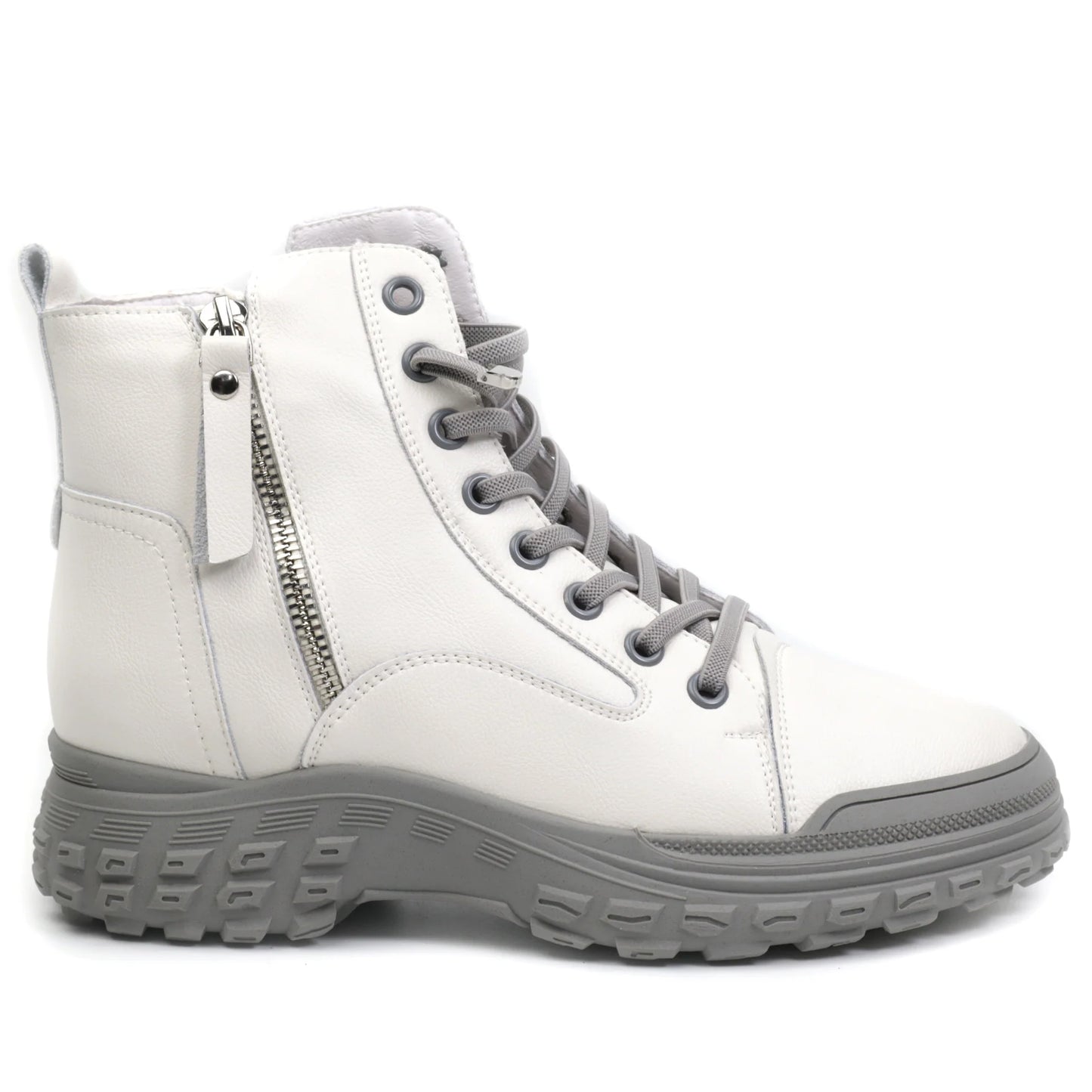 Ghete dama casual piele naturala FRANCO GERARDO 1292 Bej