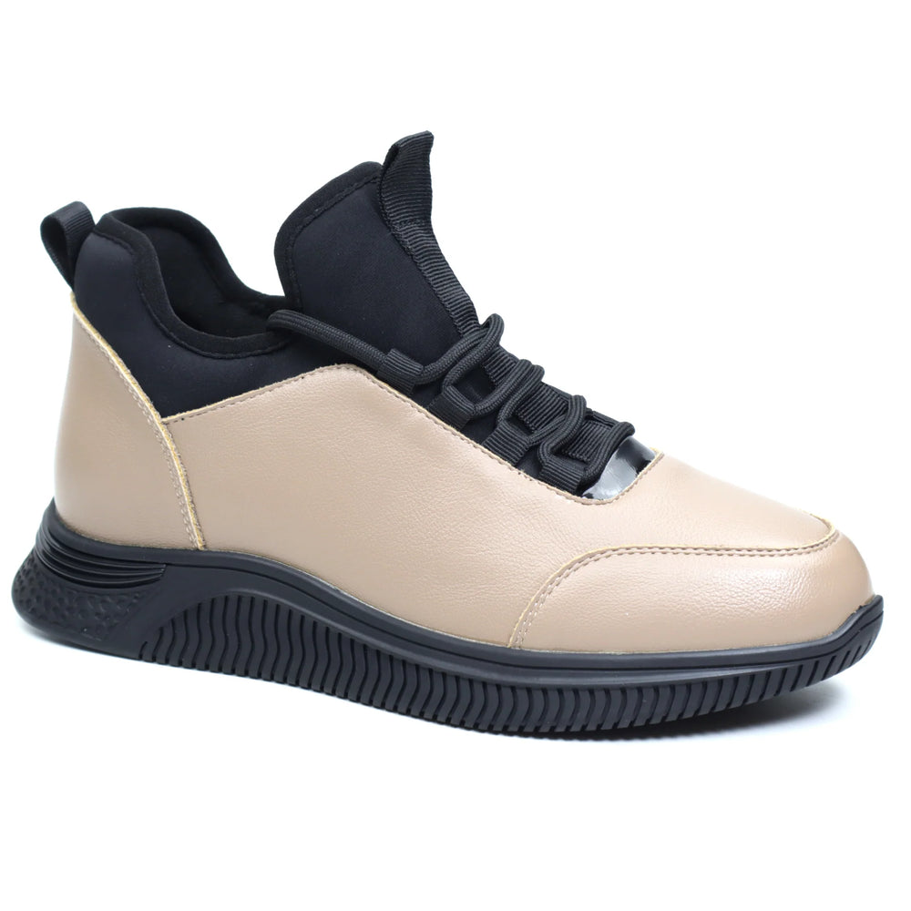 Pantofi dama piele naturala FORMAZIONE 3757 Khaki