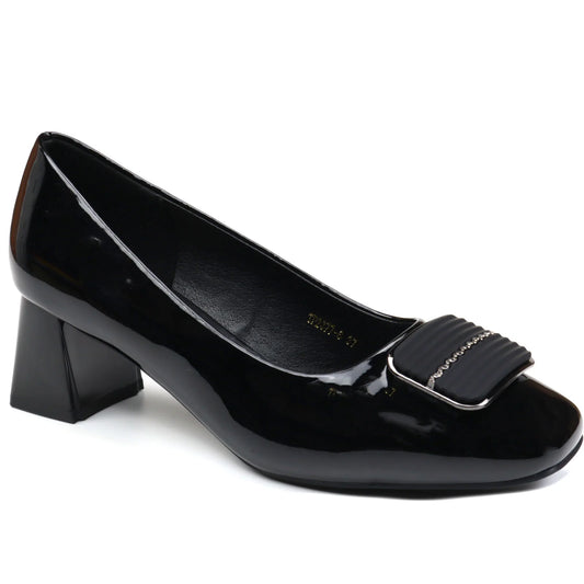 Pantofi dama eleganti piele naturala FORMAZIONE 2377-6 N lac