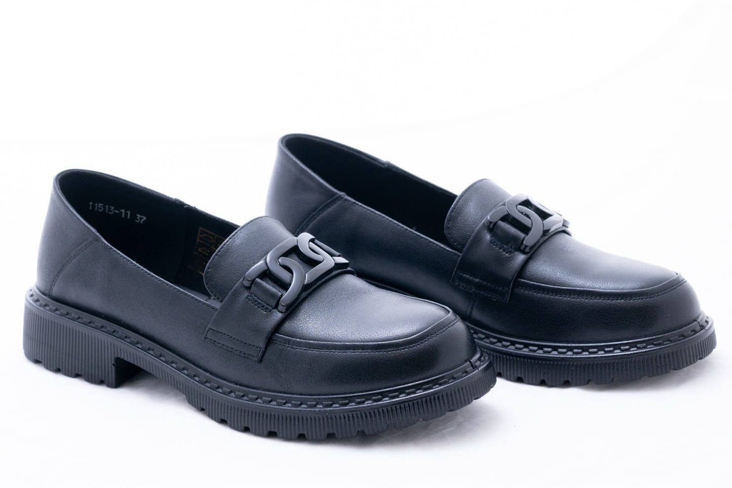 Pantofi dama casual piele naturala FORMAZIONE 11513 negru