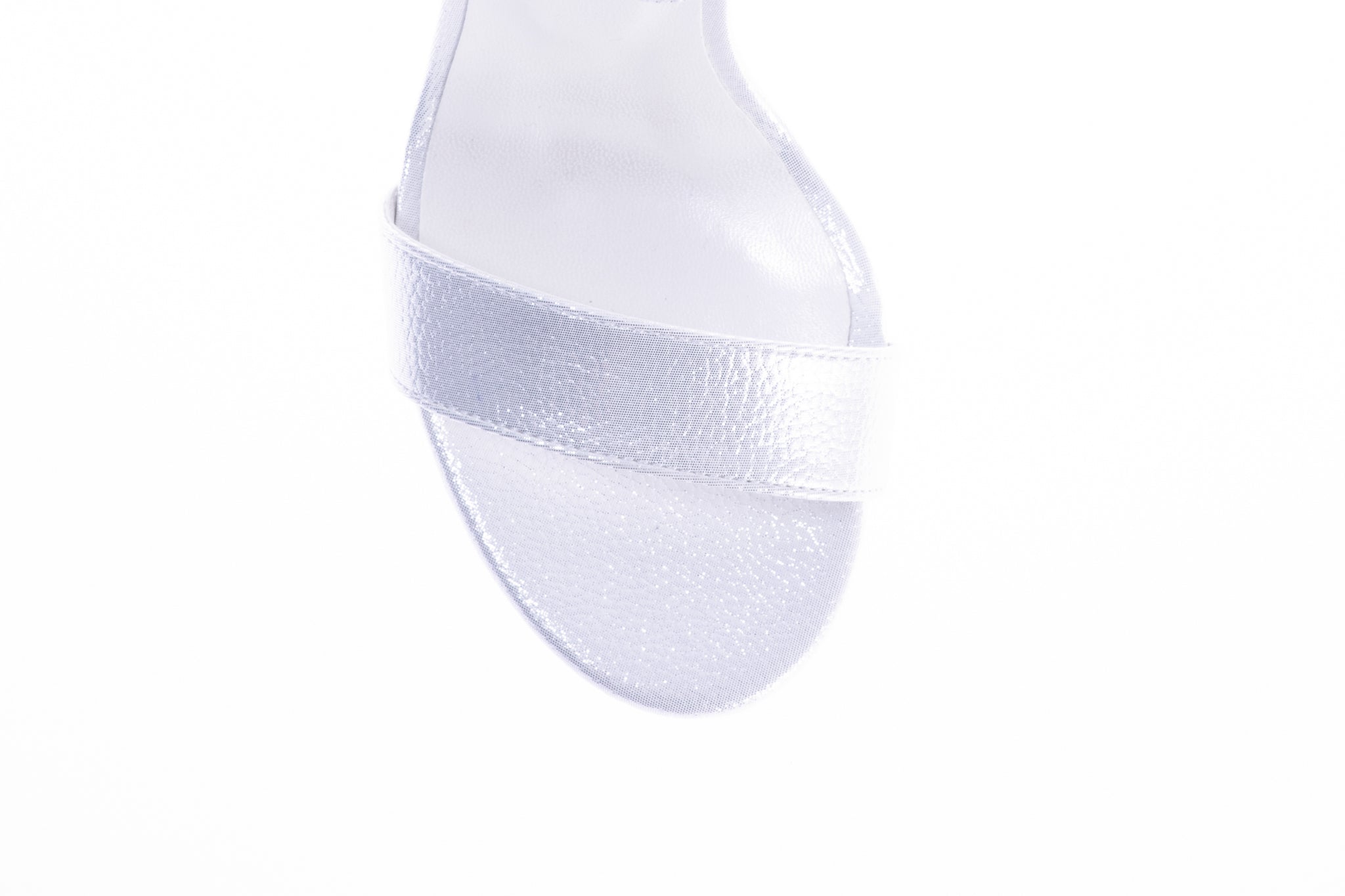 Sandale dama Karin 6300-1 alb croco saten