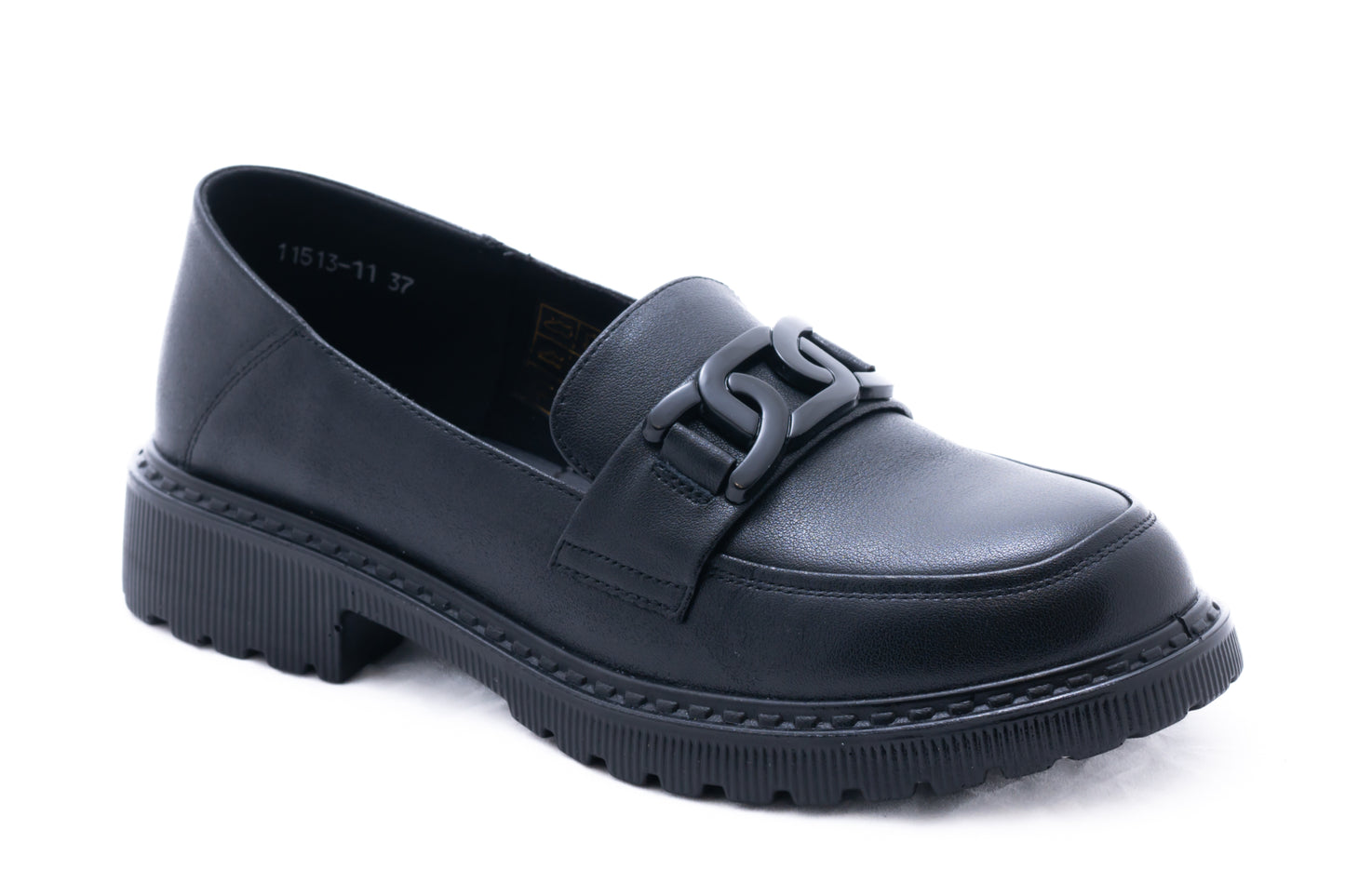 Pantofi dama casual piele naturala FORMAZIONE 11513 negru