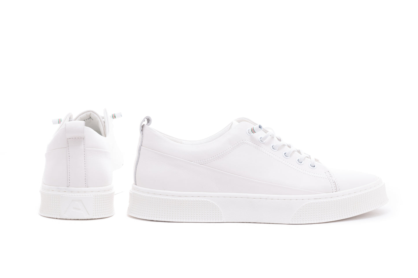 Men's casual shoes natural leather FRANCO GERARDO 130 white