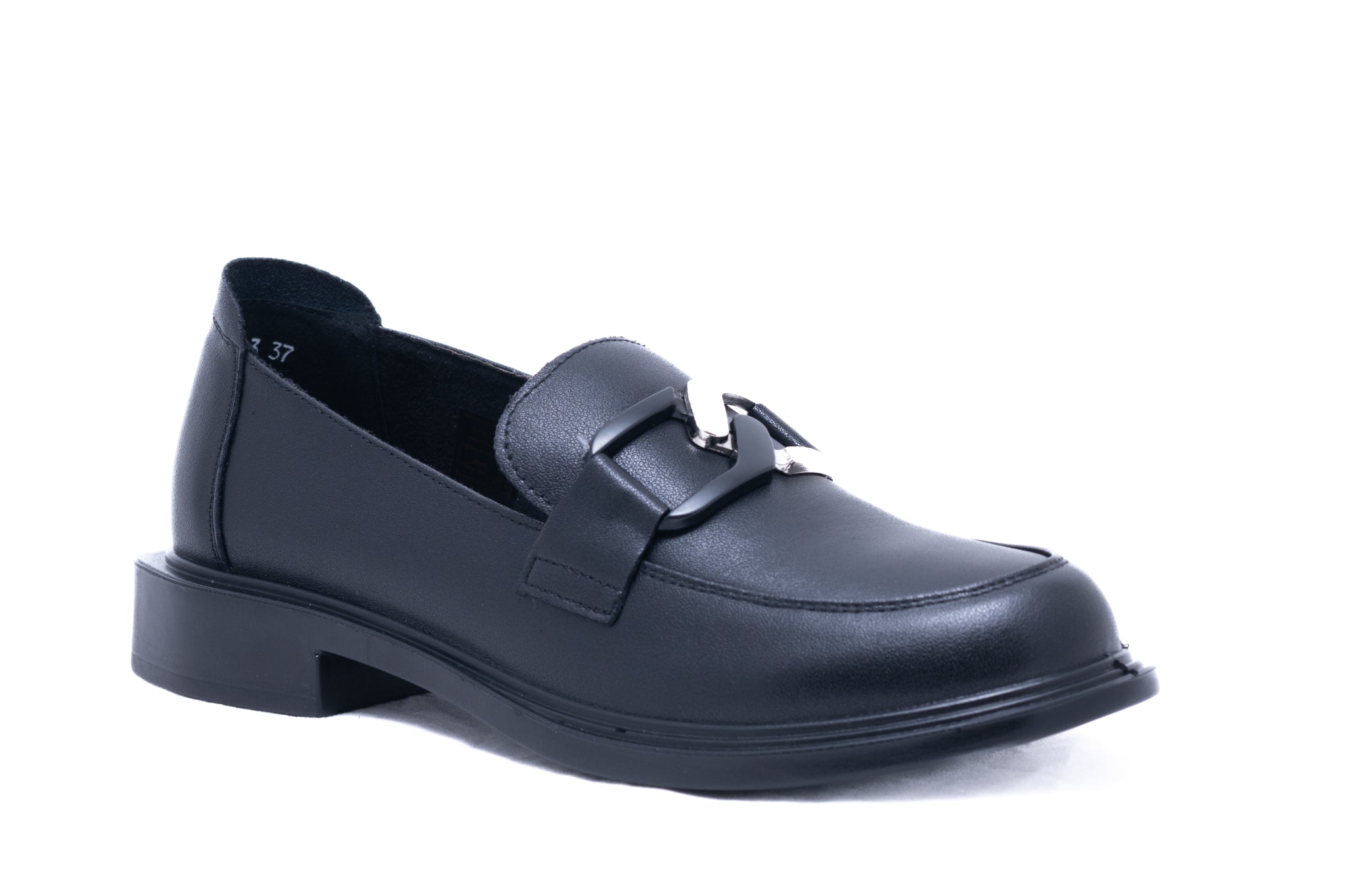 Pantofi dama casual piele naturala 11520 negru