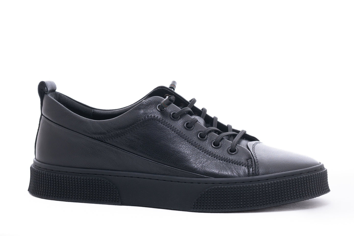 Men's casual shoes made of genuine leather FRANCO GERARDO 130 black