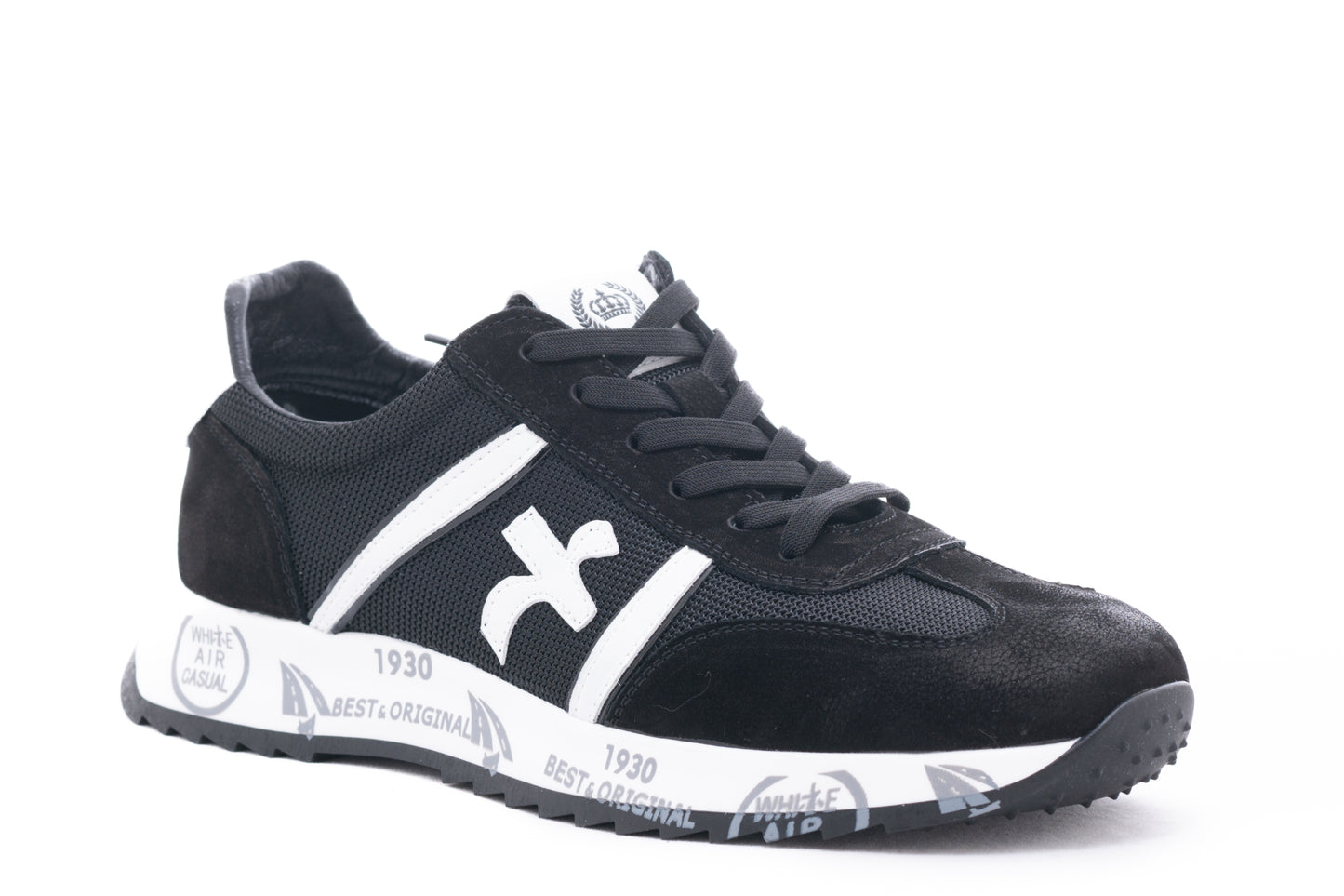 Pantofi barbati casual piele naturala FRANCO GERARDO 2221 negru velur