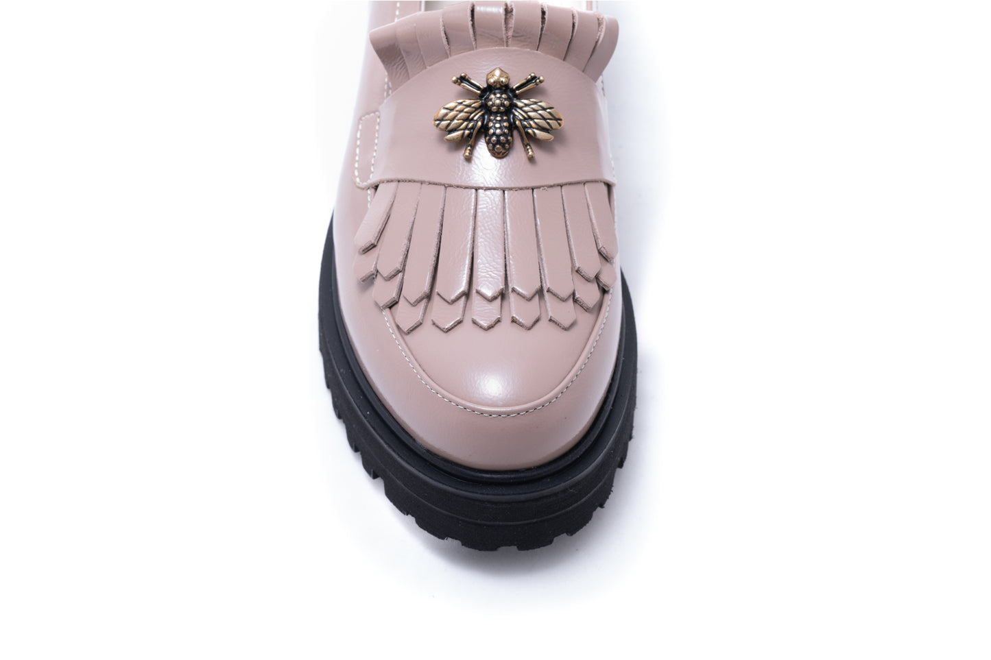 Pantofi dama casual piele naturala DYANY 2305 bej lac