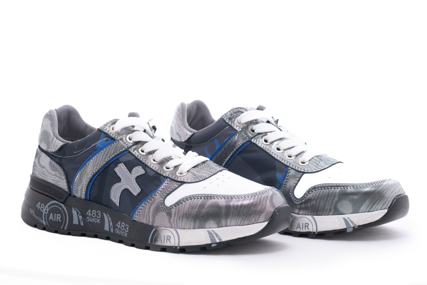 Men's casual shoes made of genuine leather FRANCO GERARDO 9010 grey