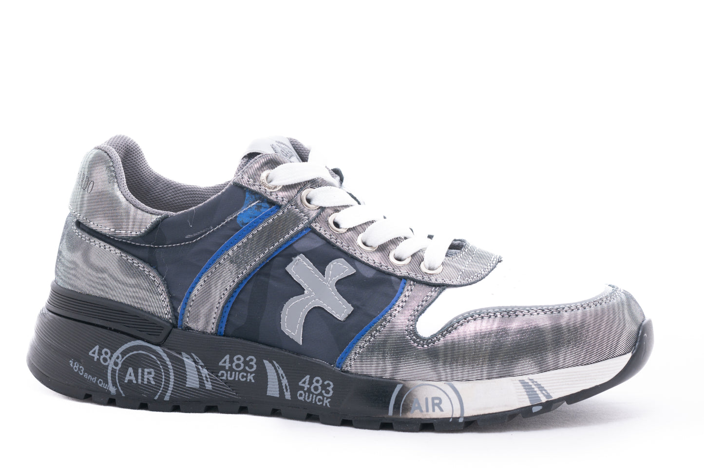 Men's casual shoes made of genuine leather FRANCO GERARDO 9010 grey