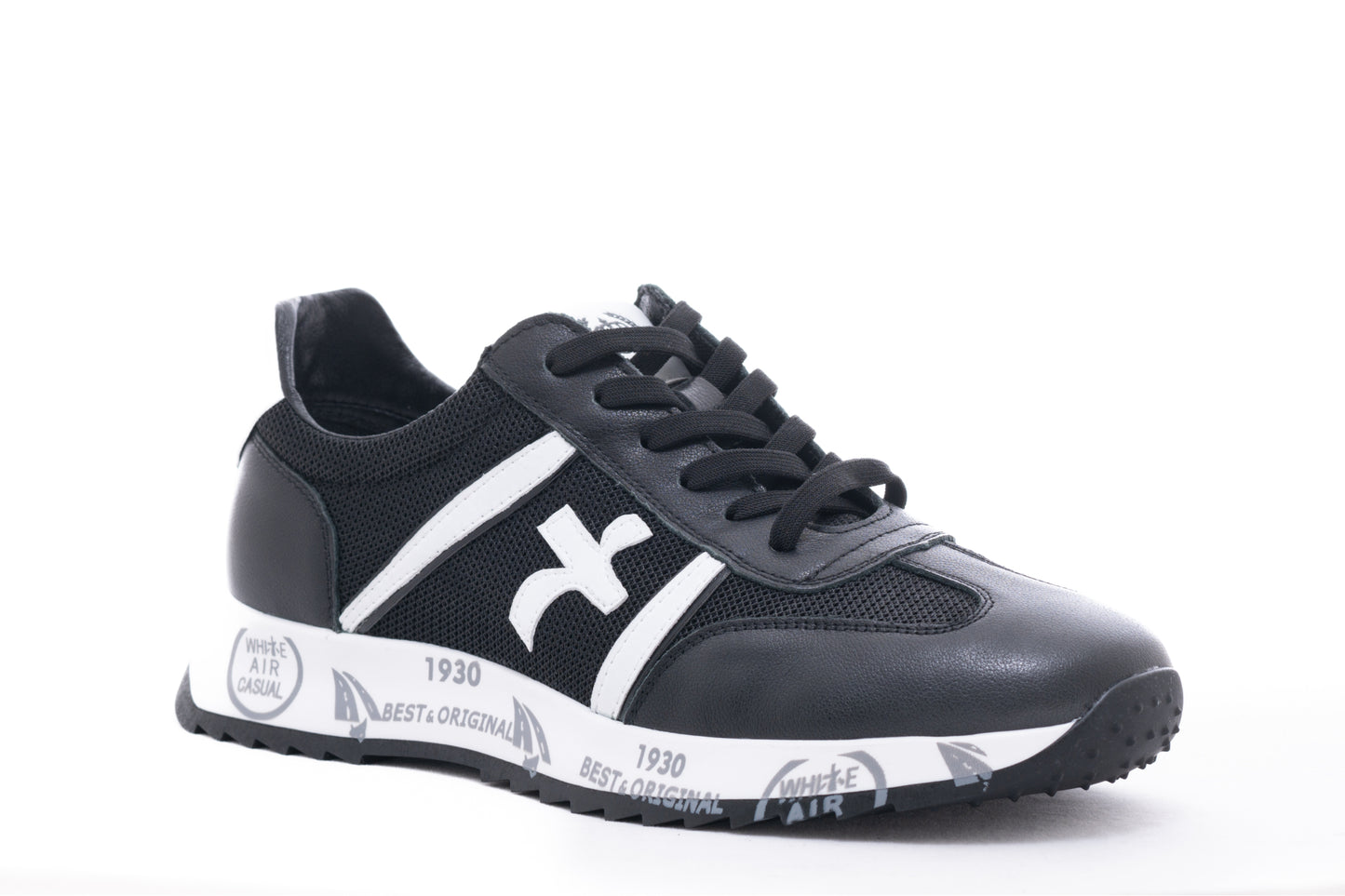 Men's casual shoes made of genuine leather FRANCO GERARDO 2221 black