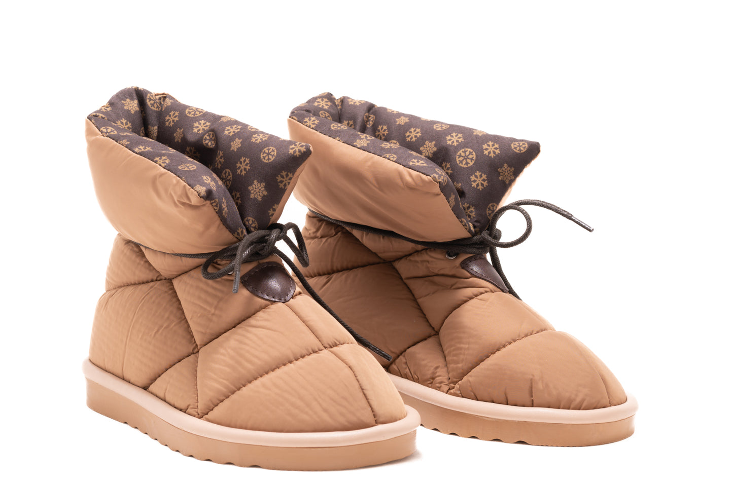 Ghete dama casual piele ecologica LONDON 701-16 bej