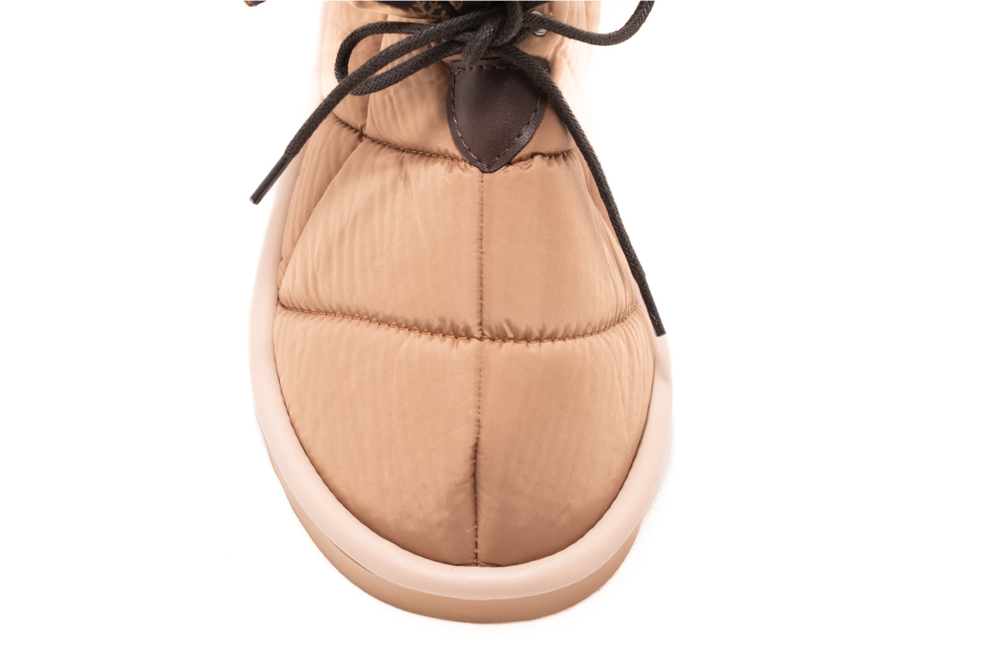 Ghete dama casual piele ecologica LONDON 701-16 bej