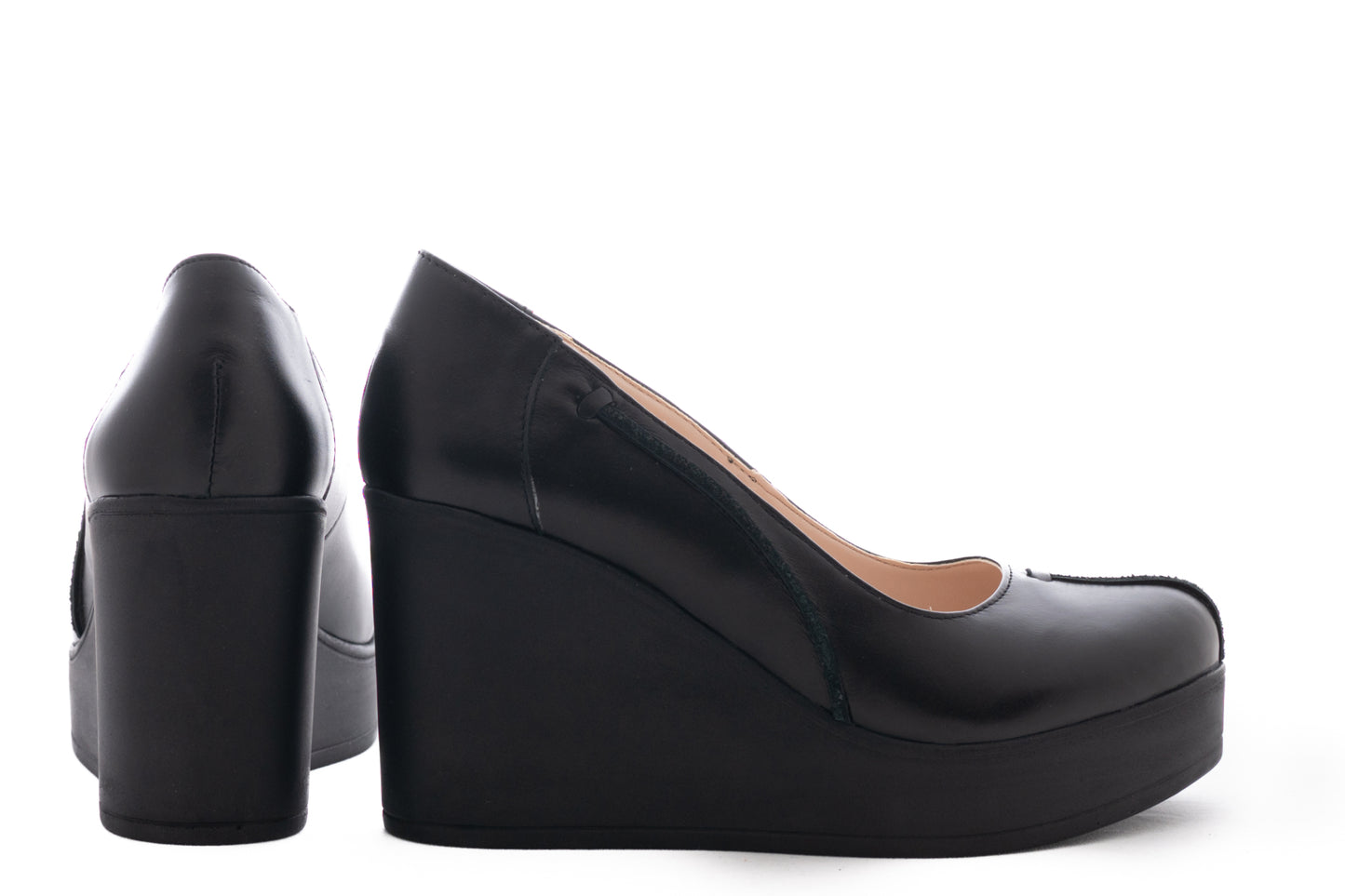 Pantofi dama casual piele naturala PERLA 1733 negru box