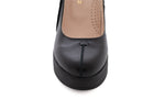 Pantofi dama casual piele naturala PERLA 1733 negru box