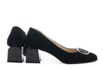 Pantofi dama eleganti piele naturala NIKE 707 negru