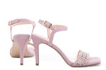 Sandale dama elegante piele ecologica 657 roze