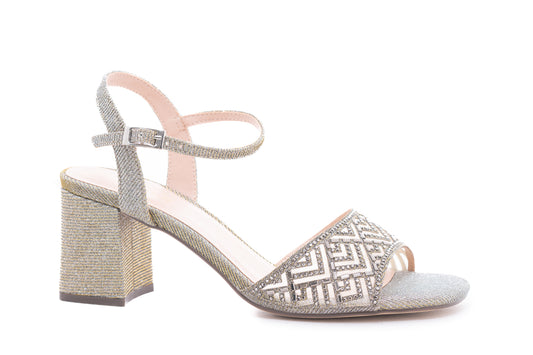 Sandale dama elegante piele ecologica MENBUR 687 grey