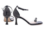 Sandale dama elegante piele ecologica 825 negru