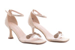 Sandale dama elegante piele ecologica 825 auriu