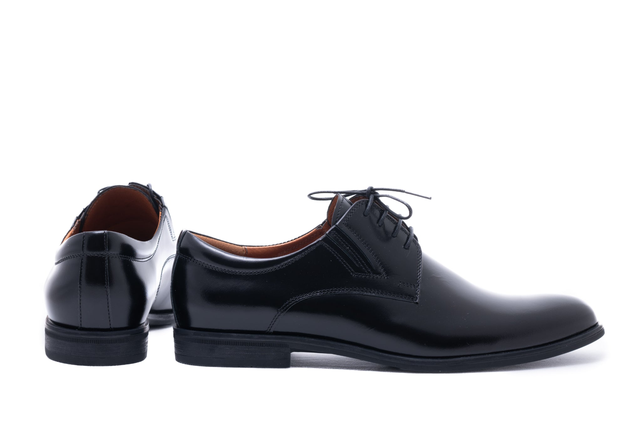 Pantofi barbati eleganti piele naturala 6845 negru