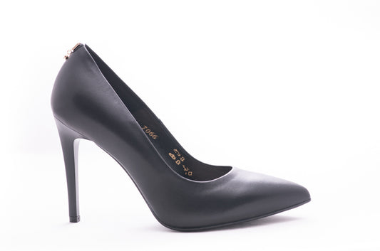 Pantofi dama eleganti piele naturala SALA 7066 negru box
