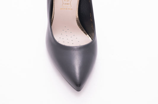 Pantofi dama eleganti piele naturala SALA 7066 negru box