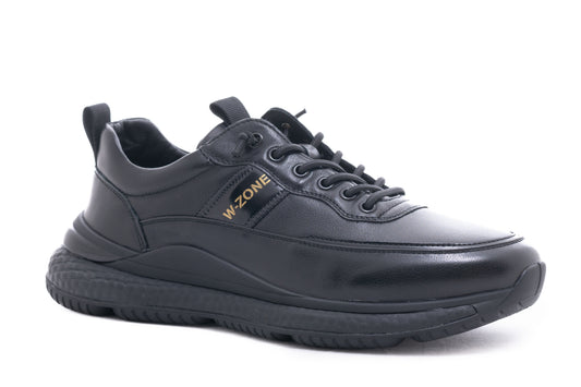 Pantofi barbati casual piele naturala FRANCO GERARDO 33706 negru