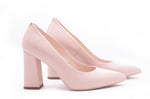 Pantofi dama eleganti piele naturala SALA 9933 roz
