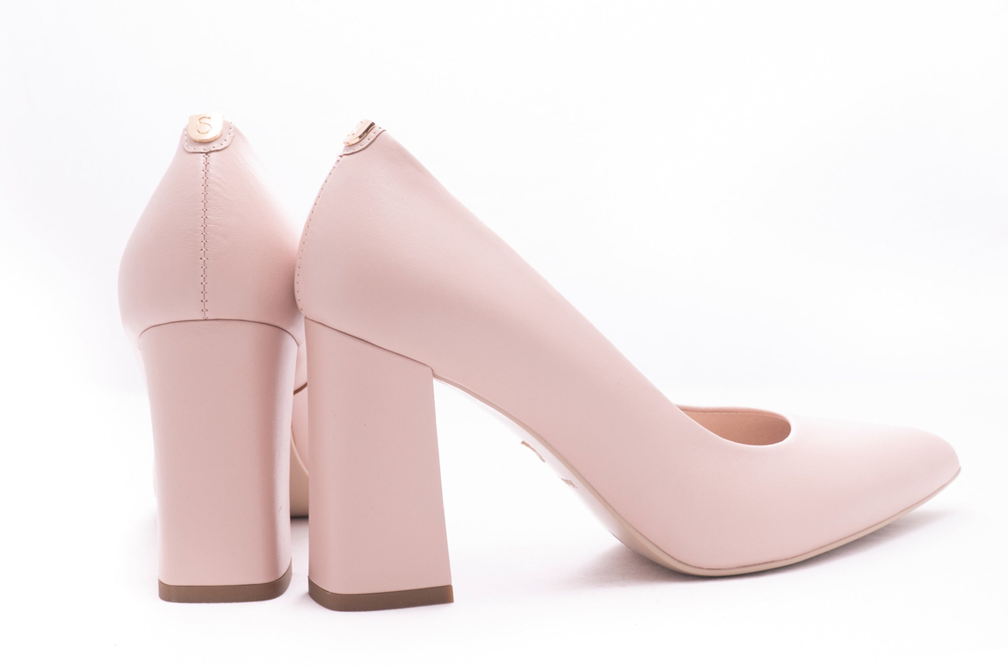Pantofi dama eleganti piele naturala SALA 9933 roz
