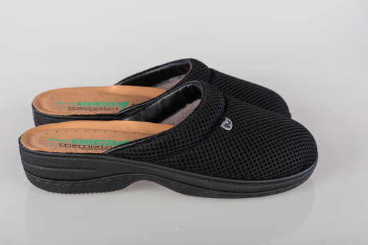 Saboti dama piele naturala eco DACO 149 negru