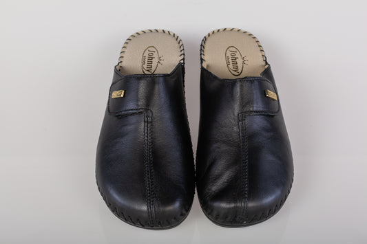 Saboti dama piele naturala JOHNY  70598-6 negru