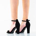 Sandale dama elegante piele naturala LARISA A 22Z negru velur
