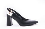 Pantofi dama eleganti piele naturala 2007 negru box